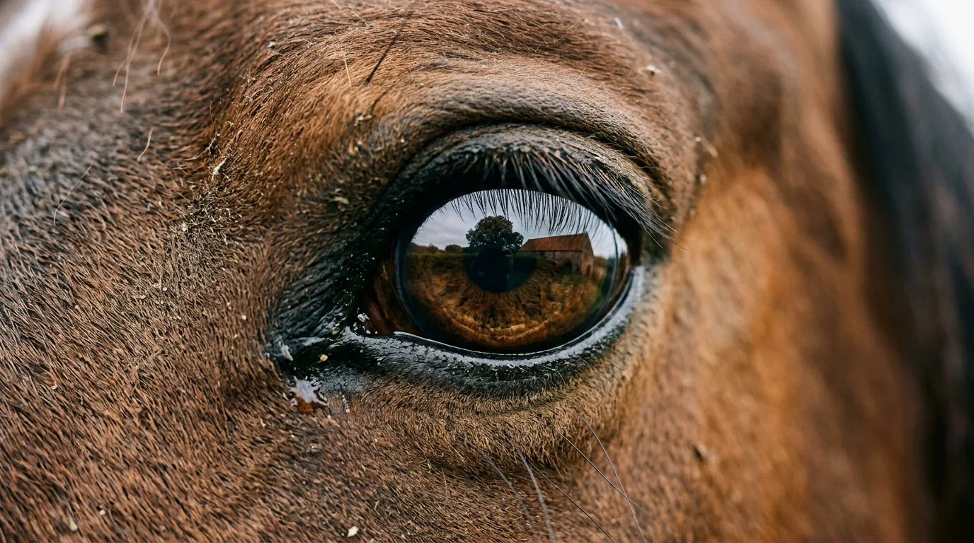 Un regard de cheval, Les Écuries de la Balme, Claix